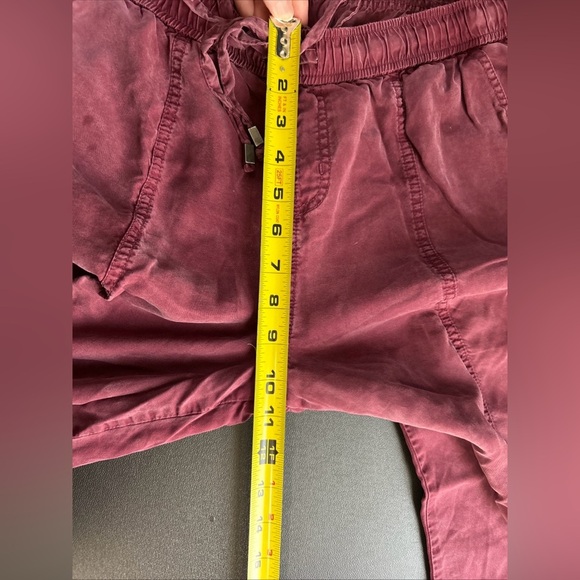 Faded Glory Women's M Joggers Lyocell Lightweight Red Cargo‎ Drawstring Grunge - Picture 10 of 16